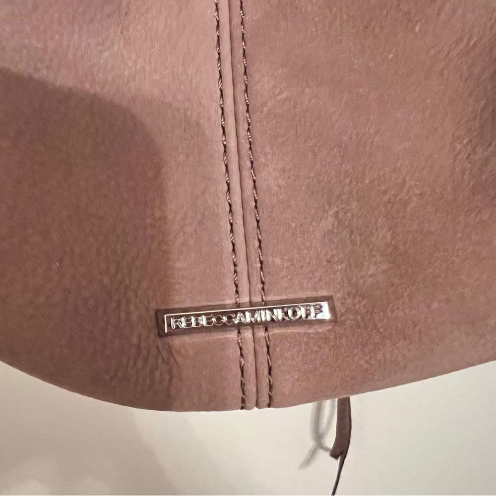 {Rebecca Minkoff} Slim Regan boho bag mauve/dusty rose leather - Picture 2 of 6